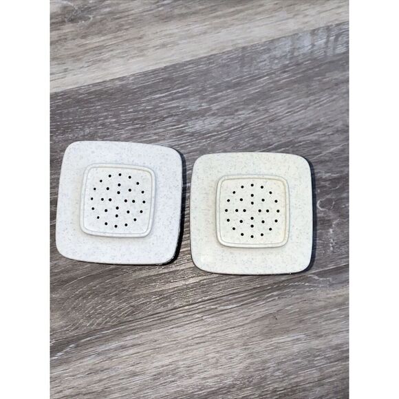 Vintage Counter Size Salt & Pepper Shaker Set Light Blue by Tucker Housewares - Picture 2 of 8